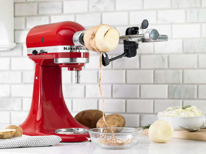 KitchenAid 5KSM1APC Spiralizer product in use