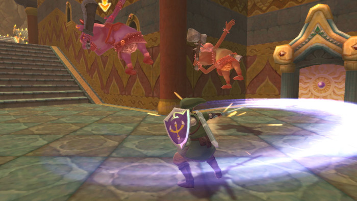 The Legend of Zelda: Skyward Sword Nintendo Switch product in gebruik