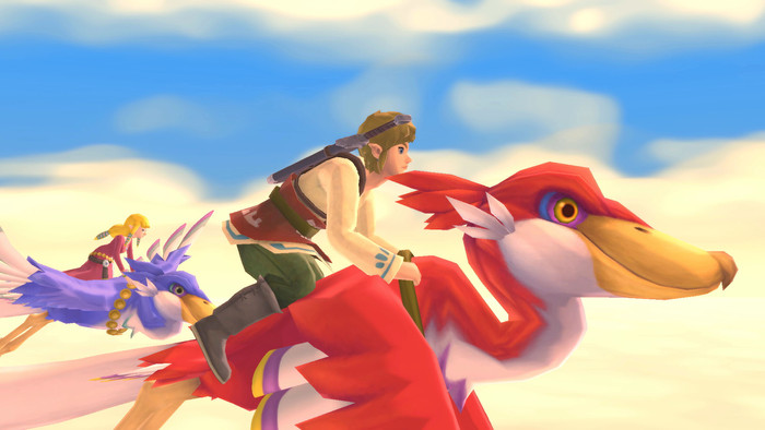 The Legend of Zelda: Skyward Sword Nintendo Switch product in gebruik