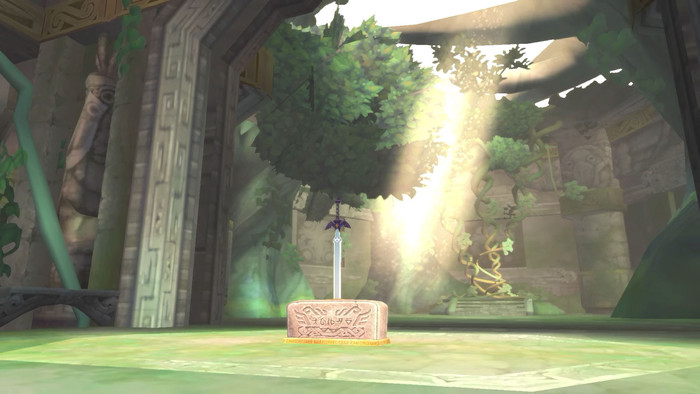 The Legend of Zelda: Skyward Sword Nintendo Switch product in gebruik