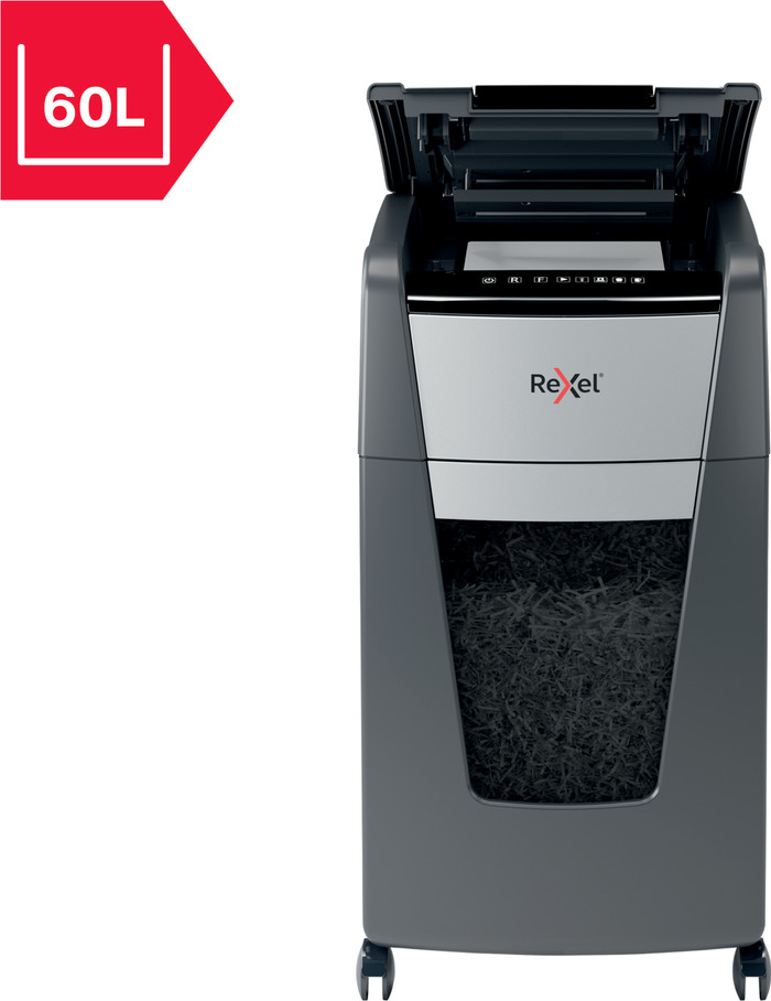 Rexel Optimum Auto+ 225X P4 product in gebruik