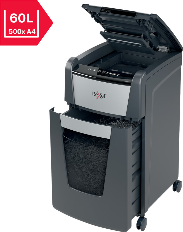 Rexel Optimum Auto+ 225X P4 product in gebruik