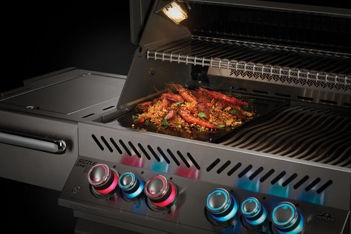 Napoleon Grills Grill Plate product in use