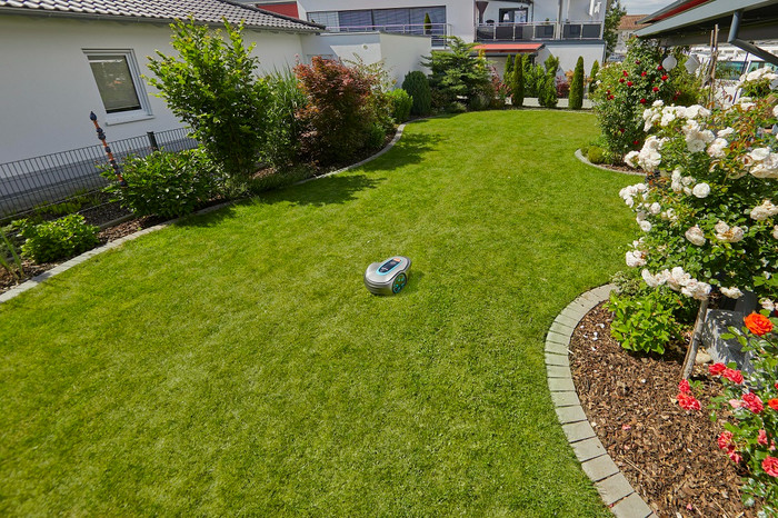 Gardena SILENO minimo 250 product in gebruik