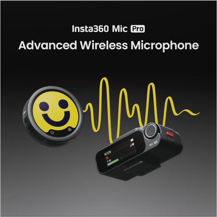 Insta360 Mic Pro Single visual leverancier