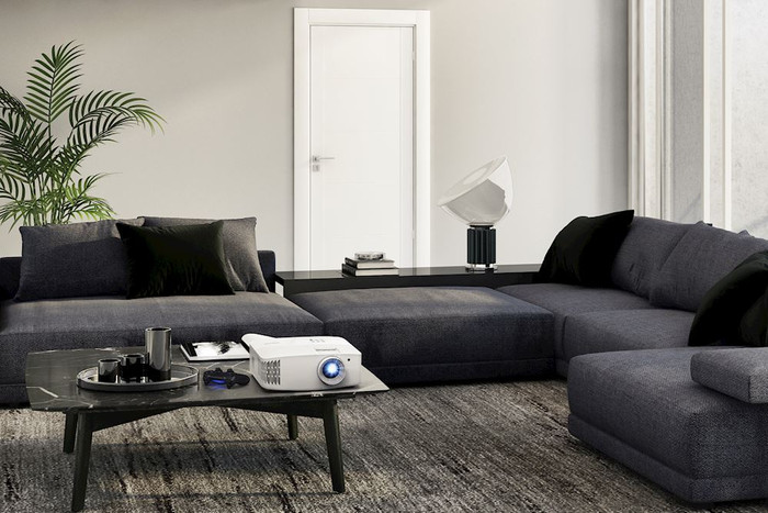 Optoma UHD38x product in gebruik