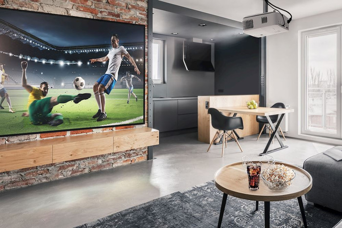 Optoma UHD38x product in gebruik