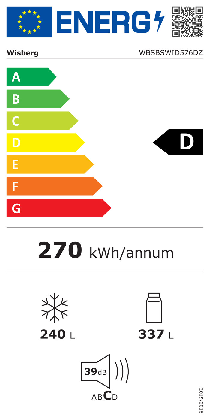 Wisberg WBSBSWID576DZ energy label