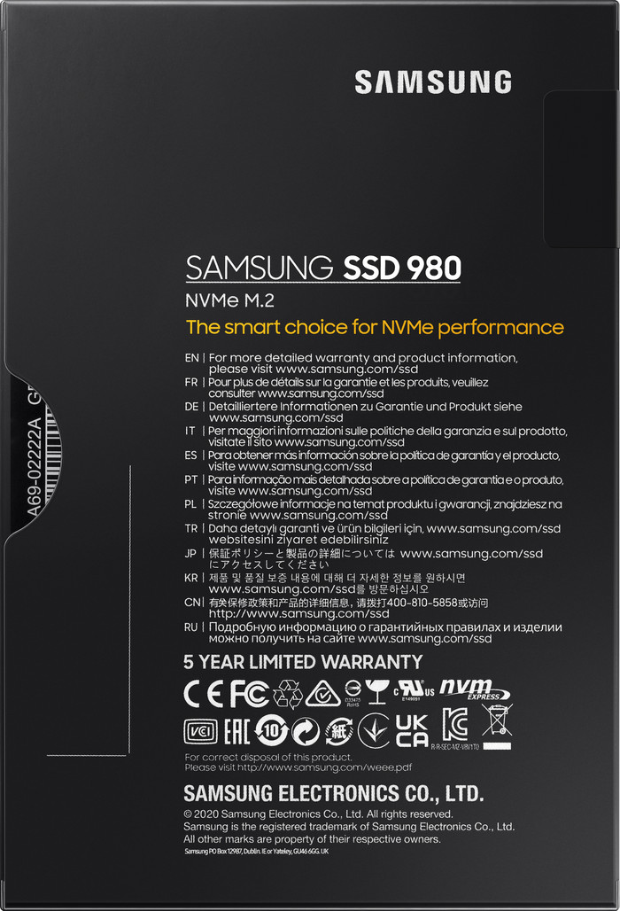 Samsung 980 1TB null