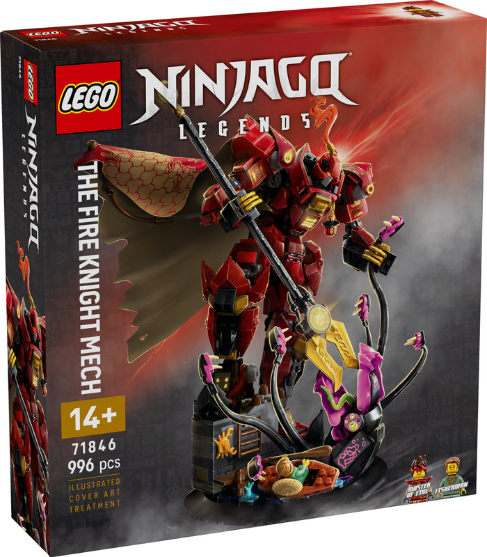 LEGO Ninjago de vuurriddermecha 71846 verpakking
