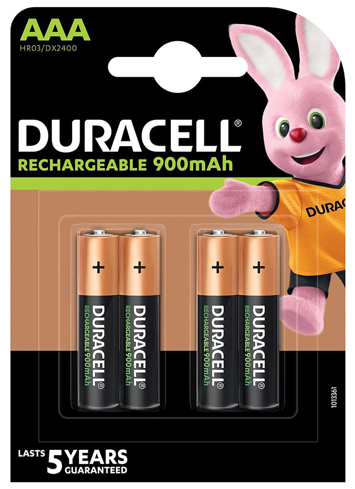Duracell Recharge Ultra AAA batteries 4 pieces Main Image