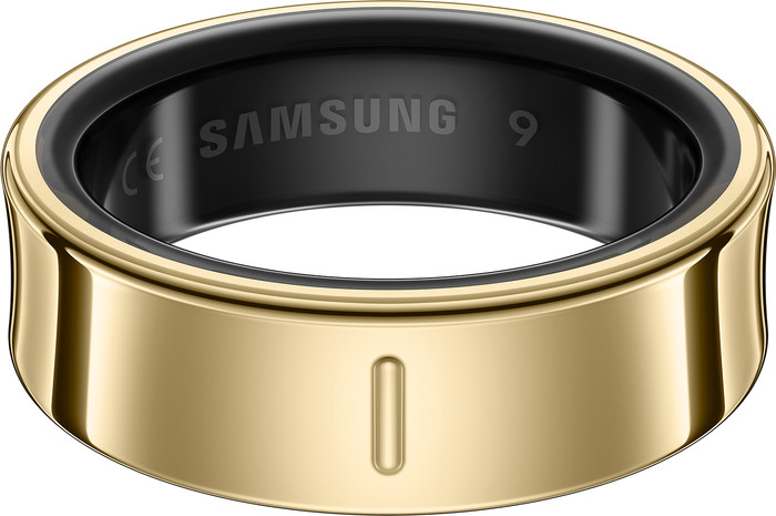 Samsung Galaxy Ring Maat 12 Goud bovenkant
