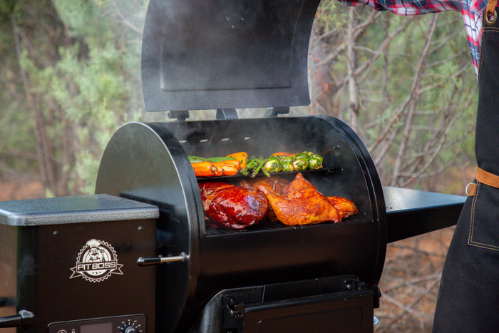 Pitboss Navigator 550 product in gebruik