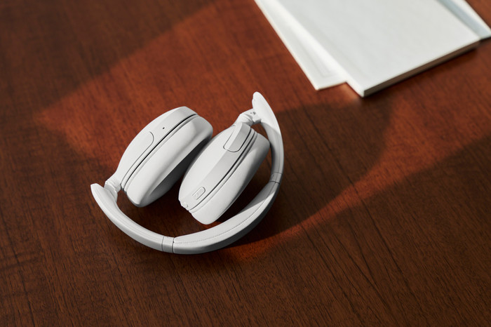 Sony WH-CH735N White product in use