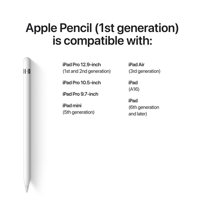 Apple Pencil 1 (2022) visual leverancier
