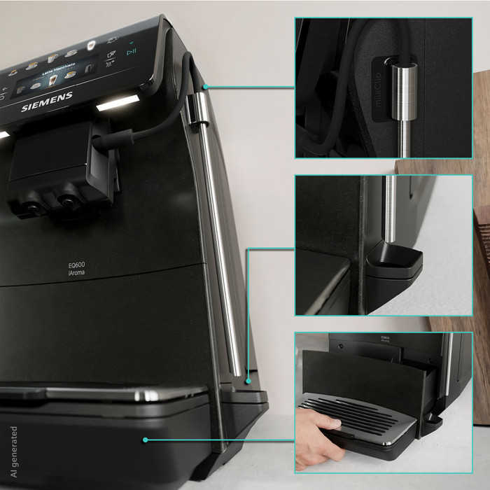 Siemens EQ600 iAroma TP6X3B08 detail