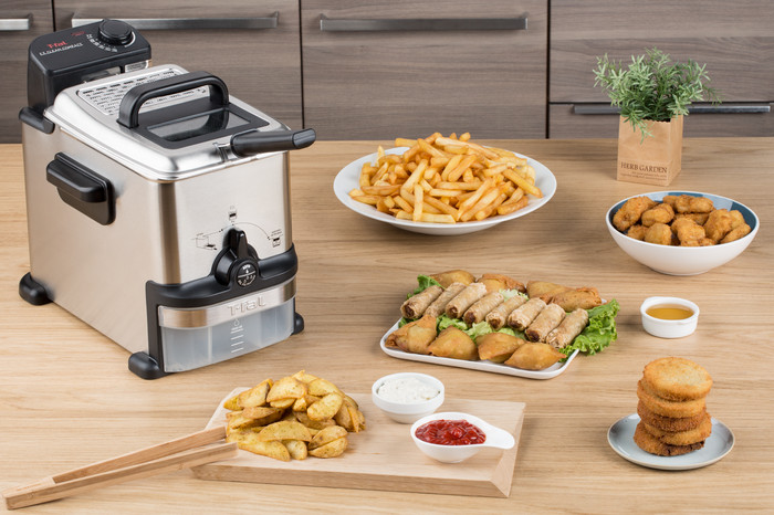 Tefal Oleoclean Compact FR7016 product in gebruik