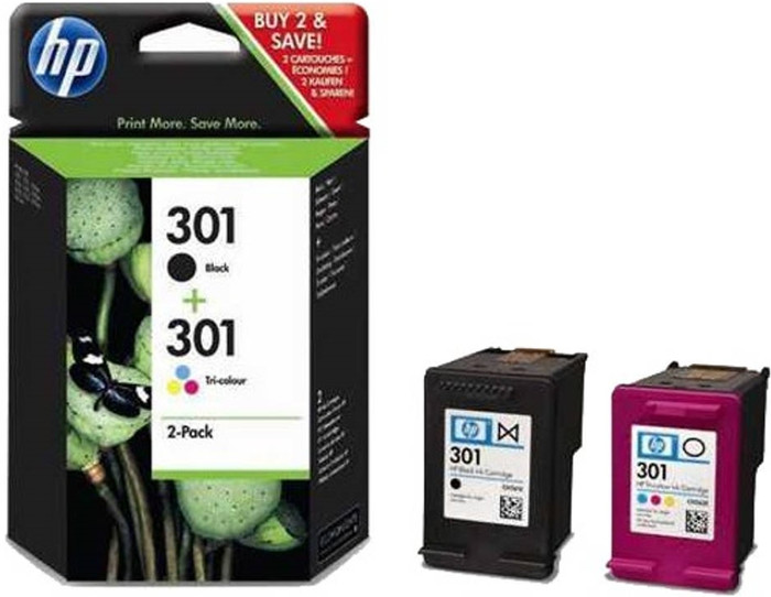 HP 301 Cartridges Combo Pack null