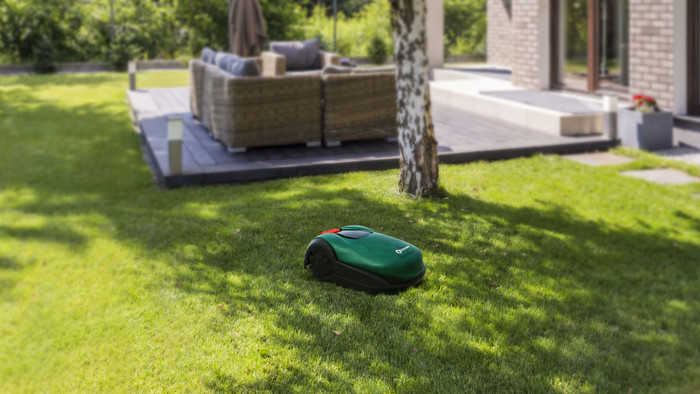 Robomow RK 2000 product in gebruik