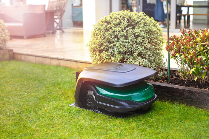 Robomow RK 2000 product in gebruik