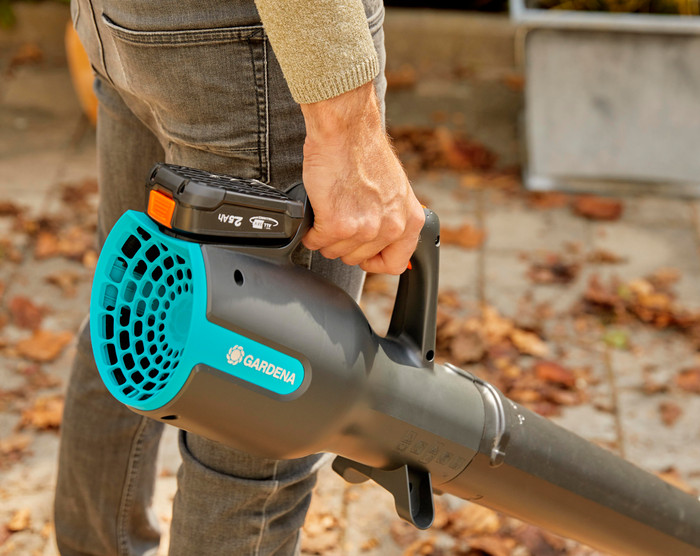 Gardena PowerJet 18V P4A Solo (zonder accu) product in gebruik