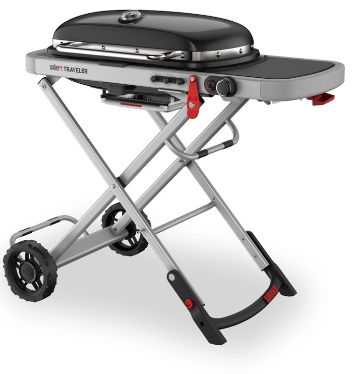 Weber Traveler + Weber Traveler Opbergtas rechterkant