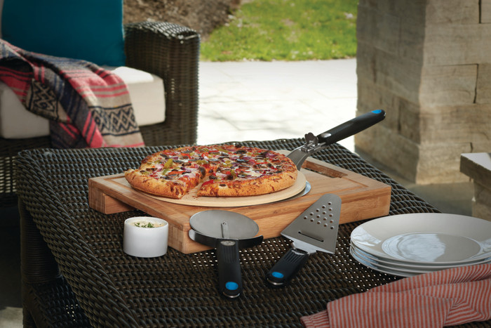 Napoleon Pizzaloverspakket product in gebruik