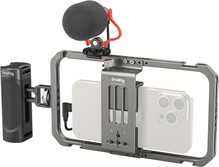 Smallrig Professional Phone Video Rig Kit product in gebruik
