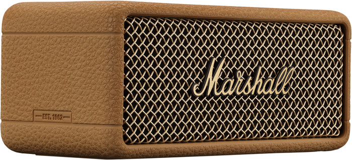 Marshall Emberton III speaker BT Vivid Brown right side