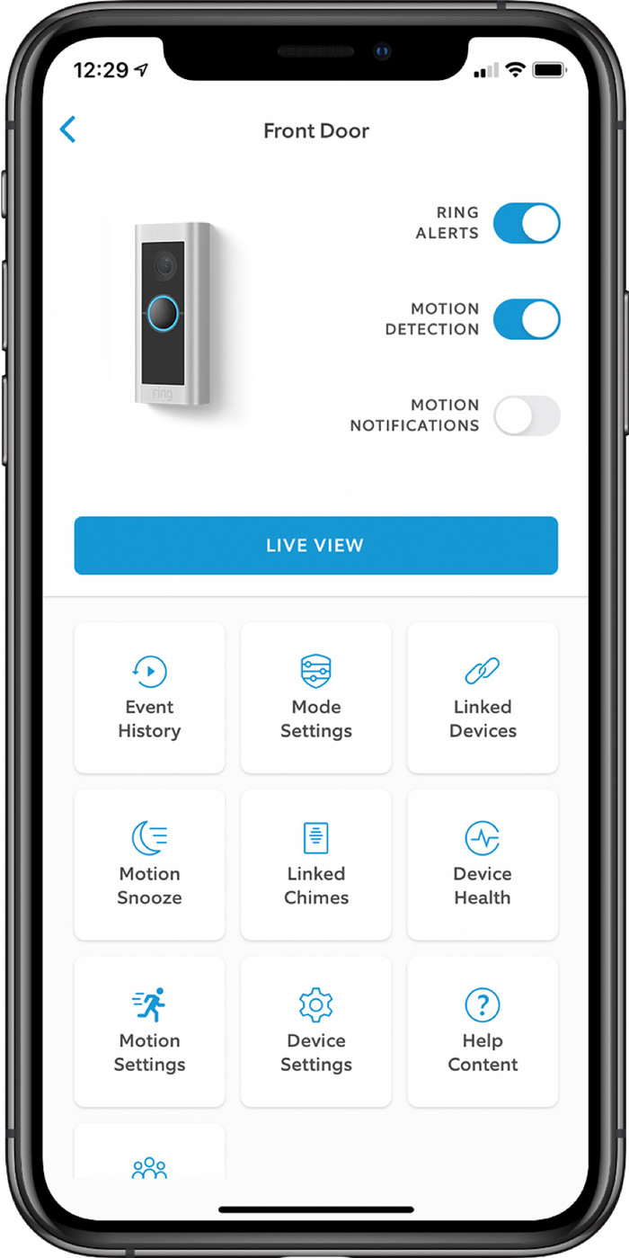 Ring Video Doorbell Pro 2 Plugin + Chime detail