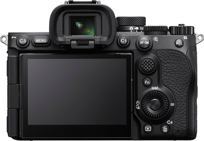 Sony A7 V Body achterkant