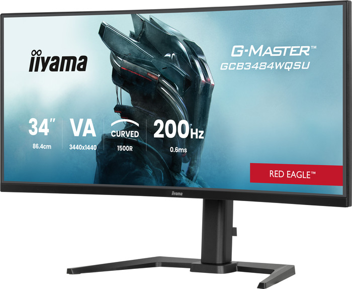 iiyama G-Master GCB3484WQSU-B2 Curved voorkant
