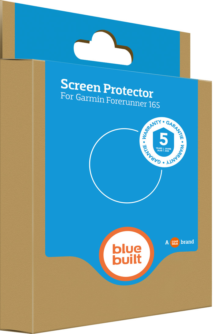 BlueBuilt Garmin Forerunner 165 Screenprotector verpakking