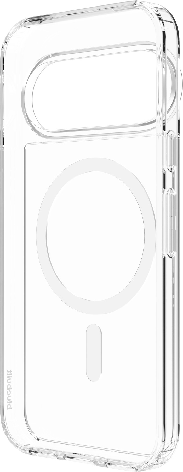 BlueBuilt Protective Back Cover met Magneet Google Pixel 11 Pro Transparant linkerkant
