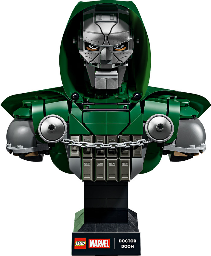 LEGO Marvel Doctor Doom Buste 76345 voorkant