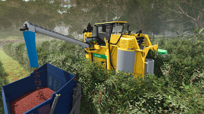Farming Simulator 25: Beans & Alpacas Edition PC product in gebruik