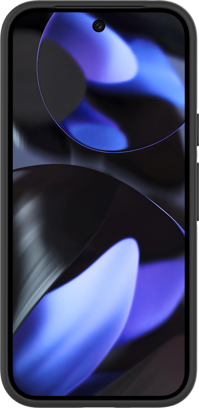 Just in Case Soft Design Google Pixel 10a Back Cover Zwart voorkant