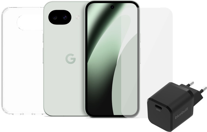Google Pixel 10a 256GB Lichtgroen 5G + Compleet Accessoirepakket Main Image