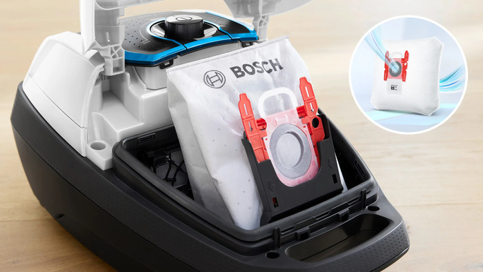 Bosch Serie 8 In'genius ProSilence BGL8SIL0L binnenkant