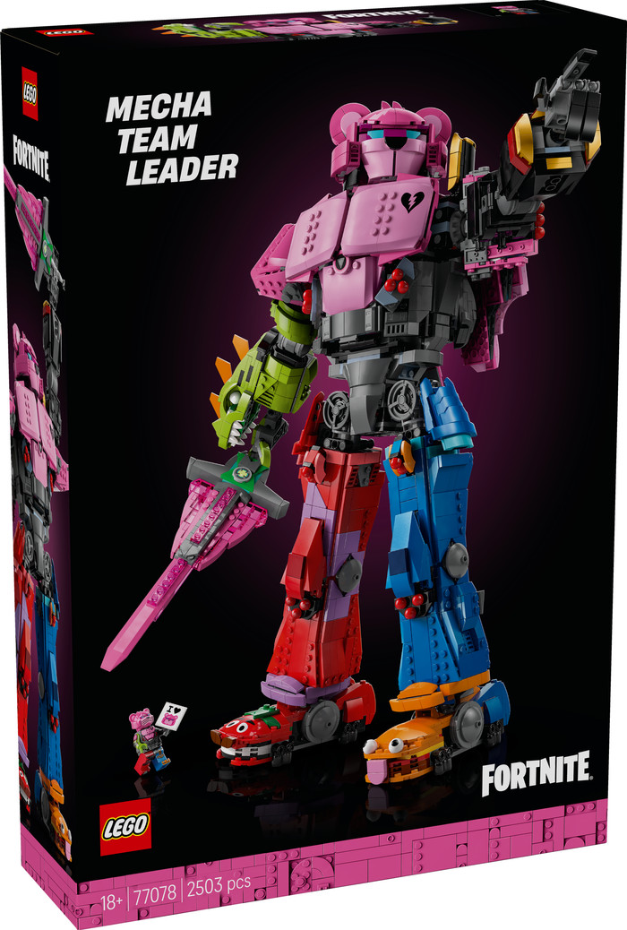 LEGO Fortnite Mecha Team Leader 77078 packaging
