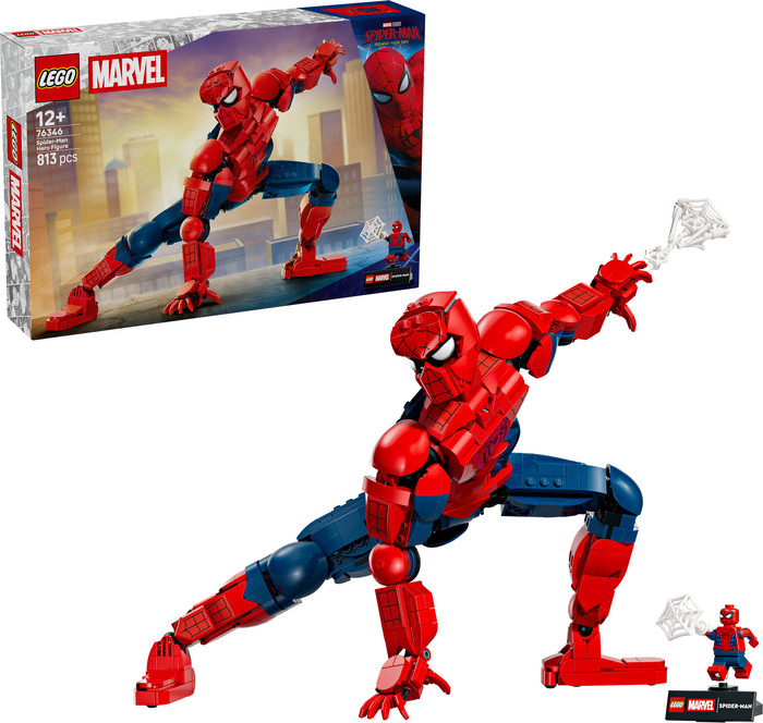 LEGO Marvel Spider-Man Heldenfiguur 76346 rechterkant