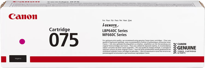 Canon 075 toner magenta Main Image