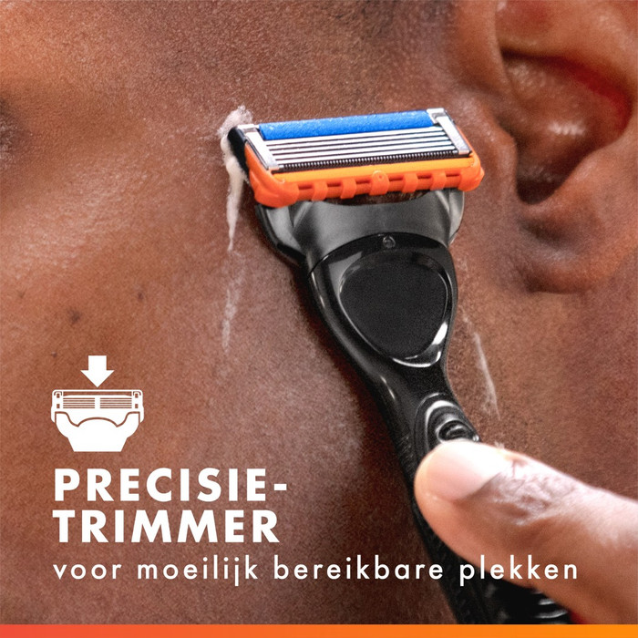 Gillette Fusion5 Power product in gebruik