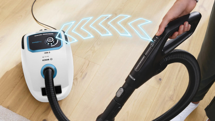 Bosch Serie 6 ProSilence BGB6SIL0L product in gebruik