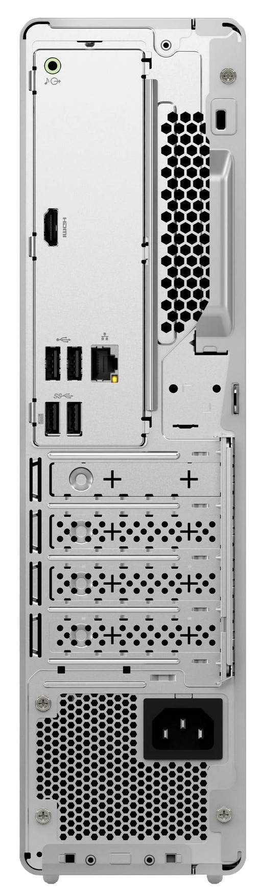 Lenovo IdeaCentre Tower  08IAS10 91CF002KMH achterkant