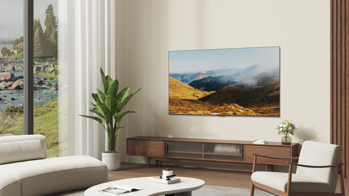 TCL 55" QLED P79L (2026) product in gebruik