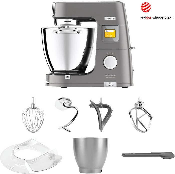 Kenwood Chef Titanium Patissier XL KWL90.004SI voorkant