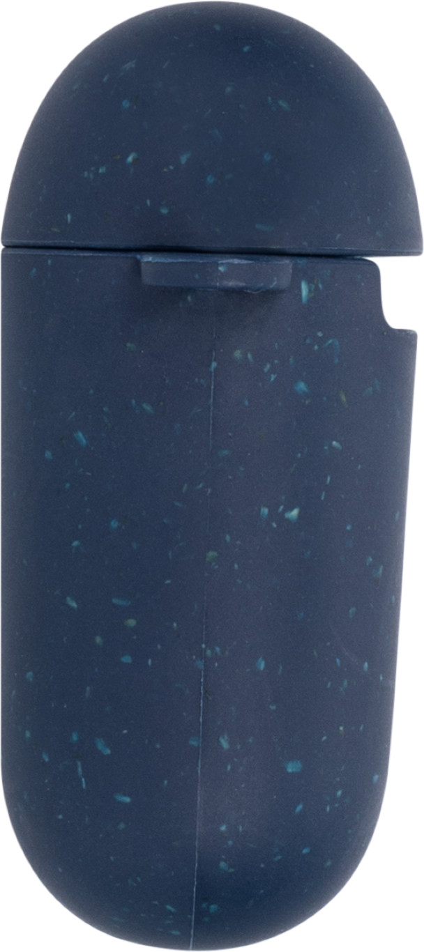 BlueBuilt Hoesje voor AirPods gen 1/2 Composteerbaar Donkerblauw null