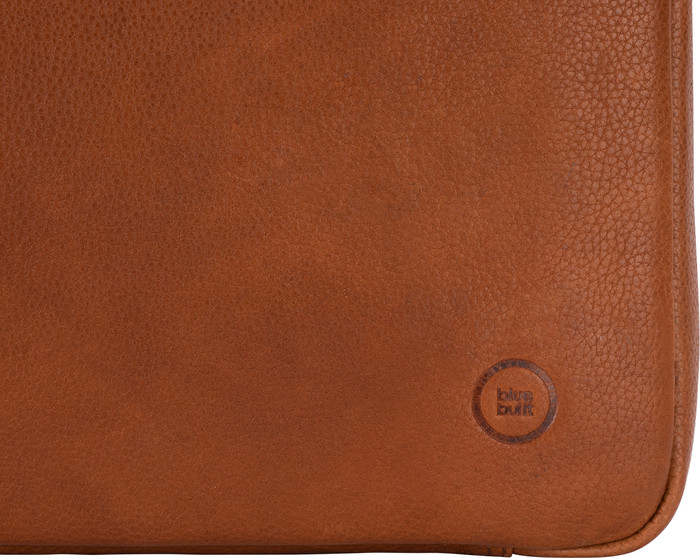 BlueBuilt 15 - 16 inches Laptop Sleeve Width 36 - 37cm Leather Cognac null