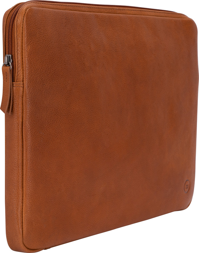 BlueBuilt 15 - 16 inches Laptop Sleeve Width 36 - 37cm Leather Cognac Main Image